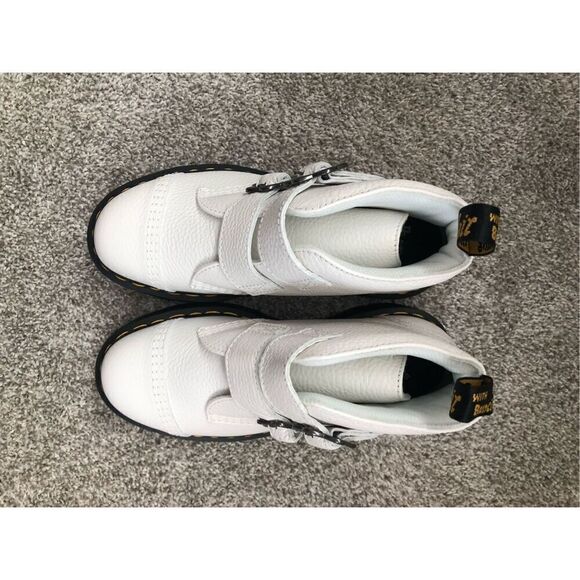 Dr Martens Devon Flower Quad Boots Women's Size 8 - Picture 7 of 7